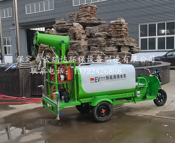  北京制造廠使用保定宏瑞達(dá)灑水霧炮車(chē)案例